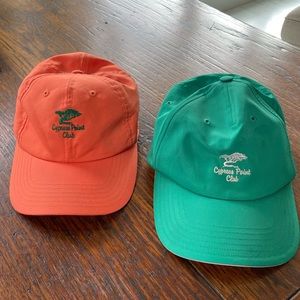 Cypress Point golf cap hat lot of 2.